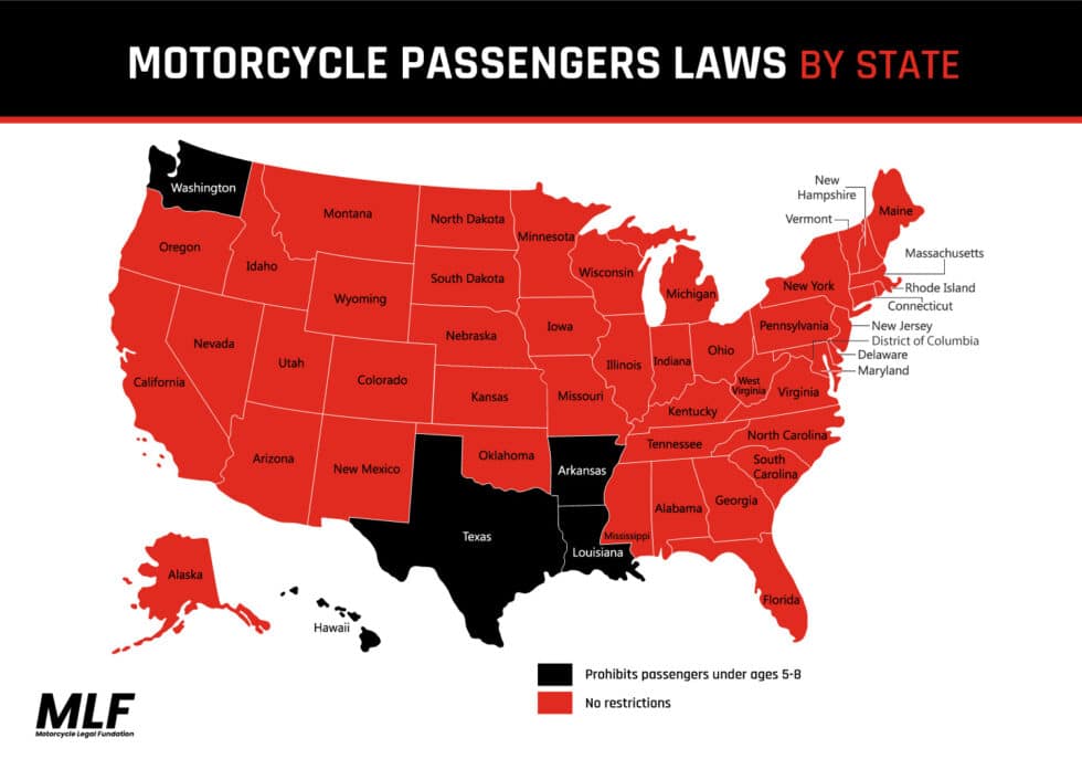 State By State Guide To Motorcycle Laws W Maps